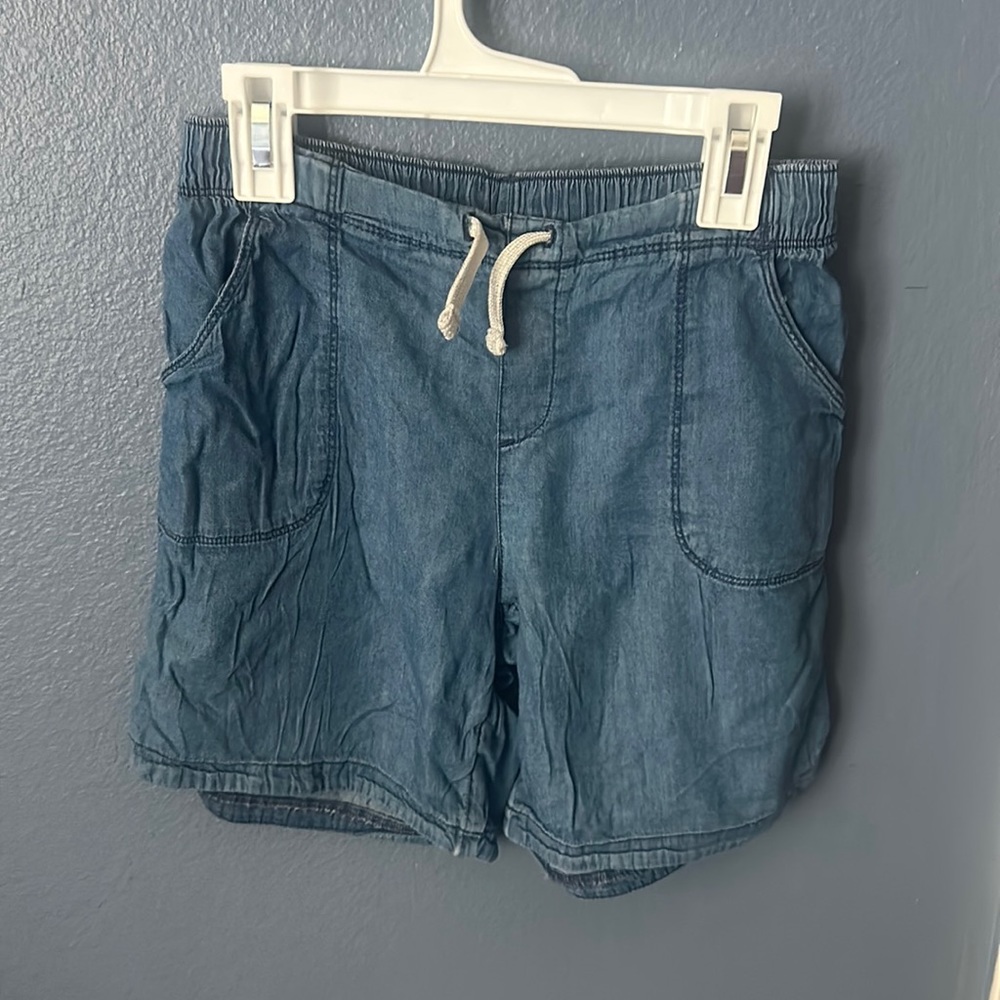 Shorts from amazon, Jean type look, loose texture, Dark wash